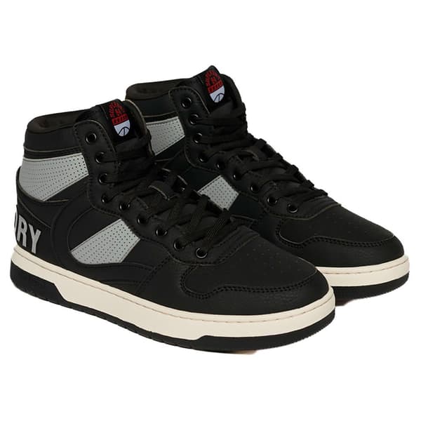 Superdry Vegan Jump High Top Skor Svart EU 37 Kvinna