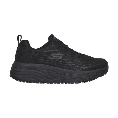 Max Cushioning Work Shoe w Black Female