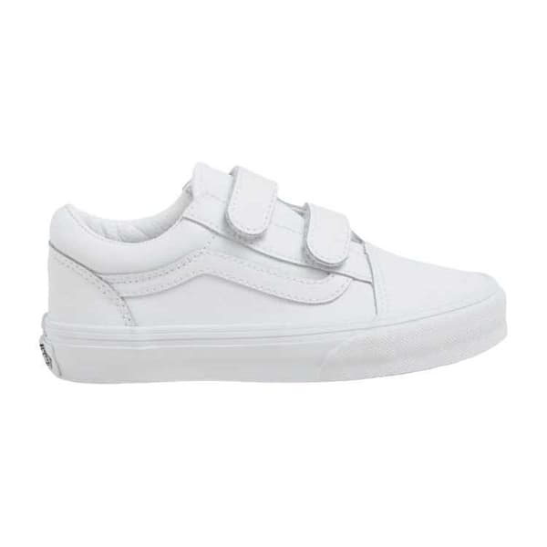 Vans Old Skool V Nuorten Lenkkarit Valkoinen EU 28 Poika