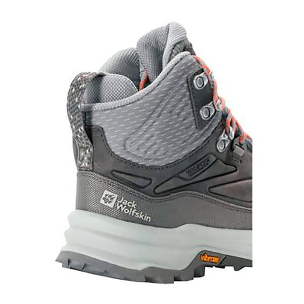 Jack Wolfskin Cyrox Texapore Mid Vandringskängor Grå EU 36 Kvinna