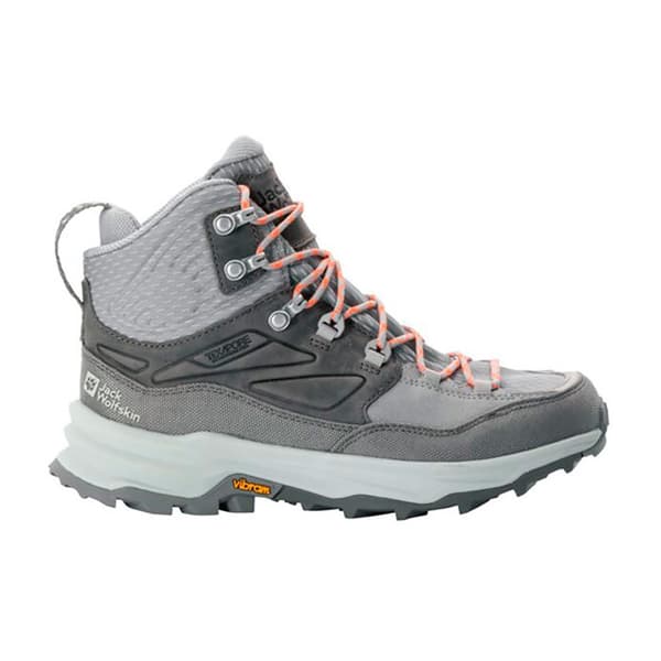 Jack Wolfskin Cyrox Texapore Mid Vandringskängor Grå EU 36 Kvinna