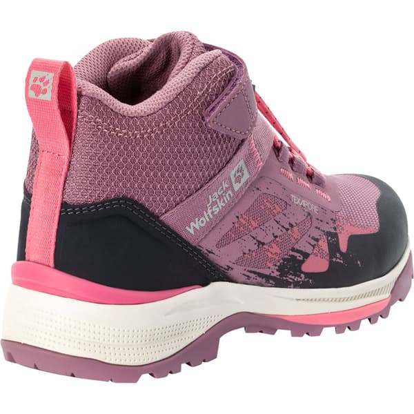 Jack Wolfskin Villi Hiker Texapore Mid Vandrestøvler Rosa EU 40