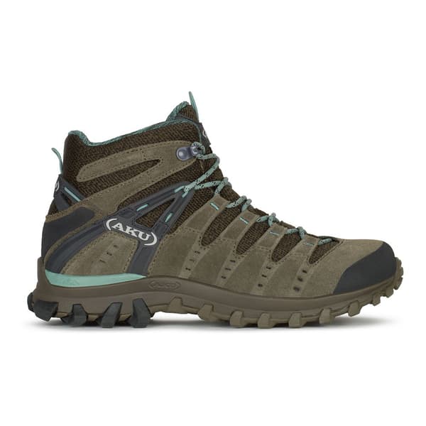 Aku Alterra Lite Mid Goretex Vaelluskengät Vihreä EU 40 Nainen