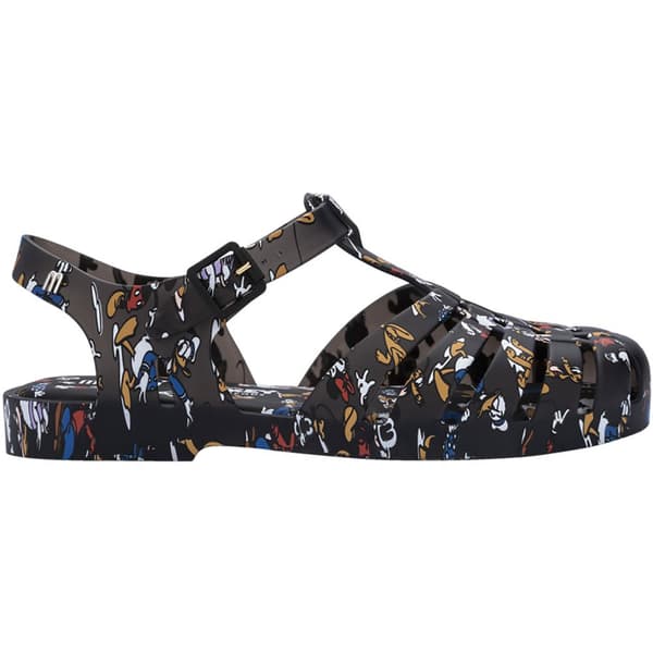 Melissa Possession Print + Mickey And Friends Sandaler Svart EU 38 Kvinna