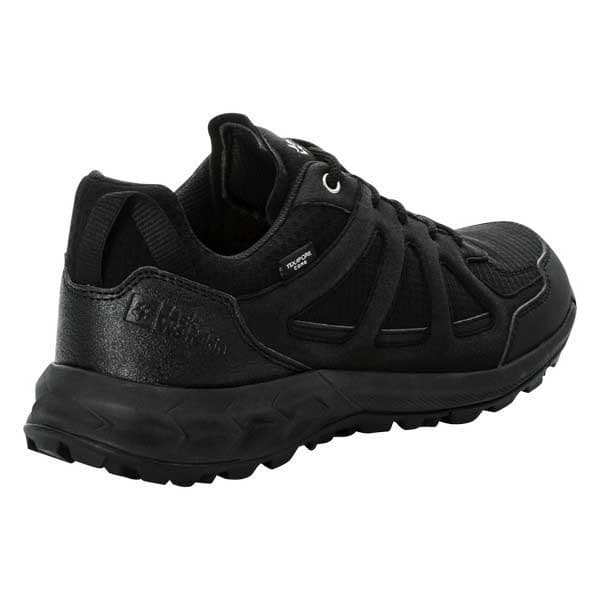 Jack Wolfskin Woodland 2 Texapore Low Vandringsskor Svart EU 43