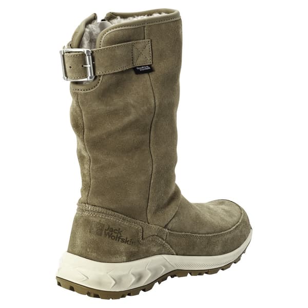Jack Wolfskin Queenstown Texapore Bjergbestigningsstøvler Grøn,Brun EU 35 1/2 Kvinde