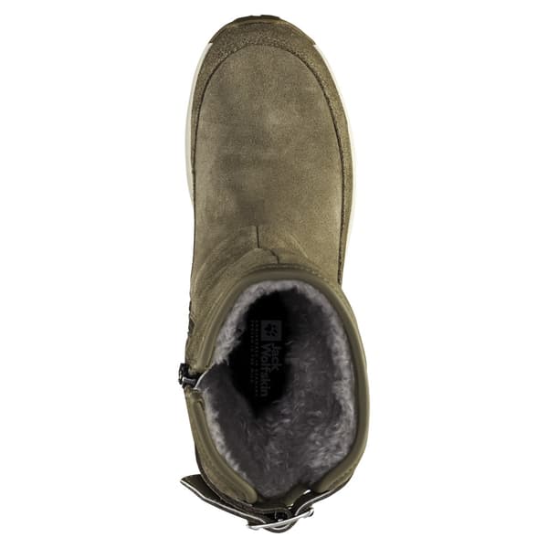 Jack Wolfskin Queenstown Texapore Bjergbestigningsstøvler Grøn,Brun EU 35 1/2 Kvinde