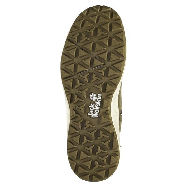 Jack Wolfskin Queenstown Texapore Bjergbestigningsstøvler Grøn,Brun EU 35 1/2 Kvinde
