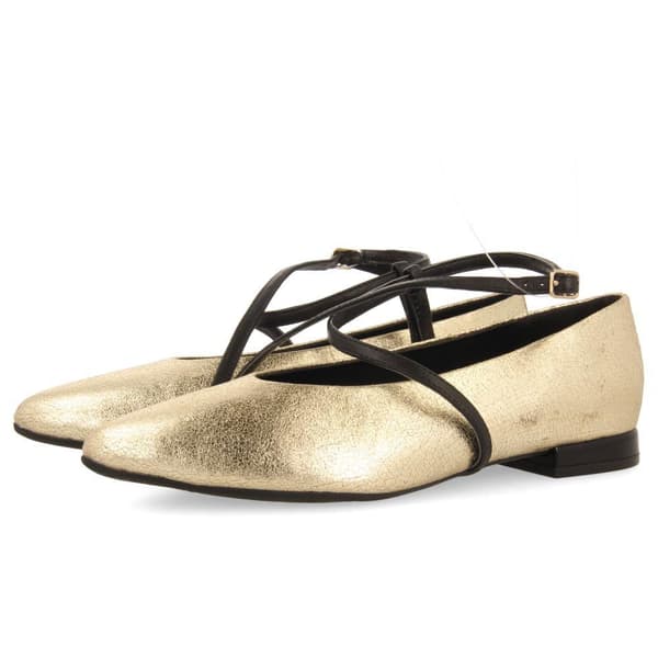 Gioseppo Turkeve Ballerinaer Gylden EU 39 Kvinde