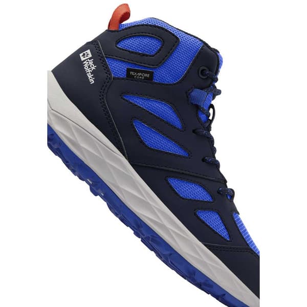 Jack Wolfskin Woodland 2 Texapore Mid Vandrestøvler Blå EU 39