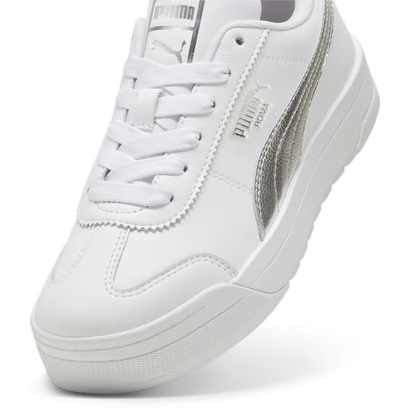 Puma Select Roma Feminine Metallic Sko Hvid EU 39 Kvinde