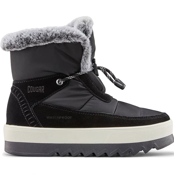 Cougar Shoes Vibe Nylon-suede Saappaat Musta EU 37 Nainen