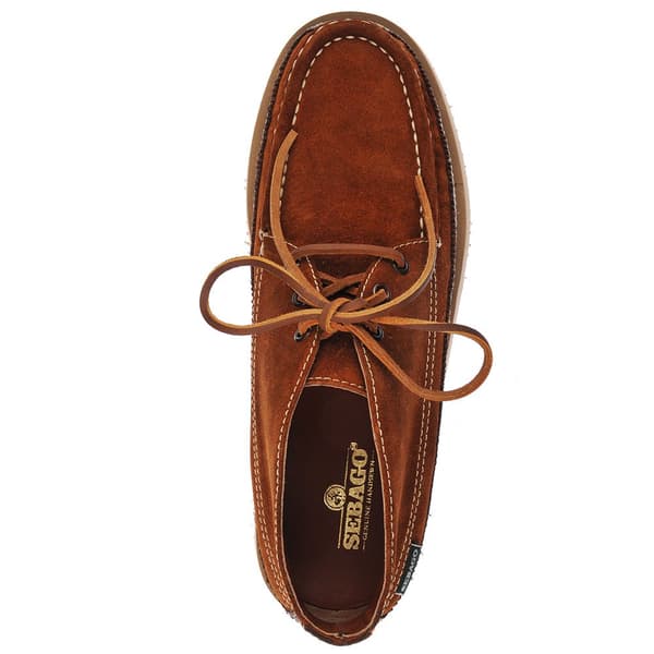 Sebago Miwak Suede Canoe Moc Tumbled Stövlar Grönt EU 43 1/2 Man
