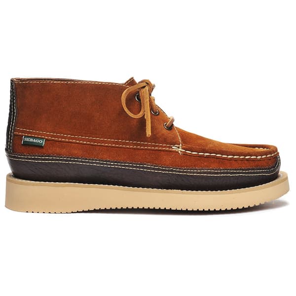 Sebago Miwak Suede Canoe Moc Tumbled Stövlar Grönt EU 43 1/2 Man