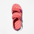 Miniatyrbillede 3 af 4: Timberland Perkins Row 2 Strap Junior Sandaler Rød EU 38