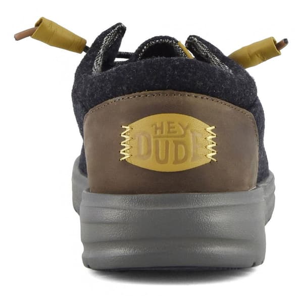 Hey Dude Wally Grip Wool Sko Blå EU 44 Mand