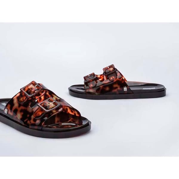 Melissa Wide Tofflor Svart EU 35-36 Kvinna