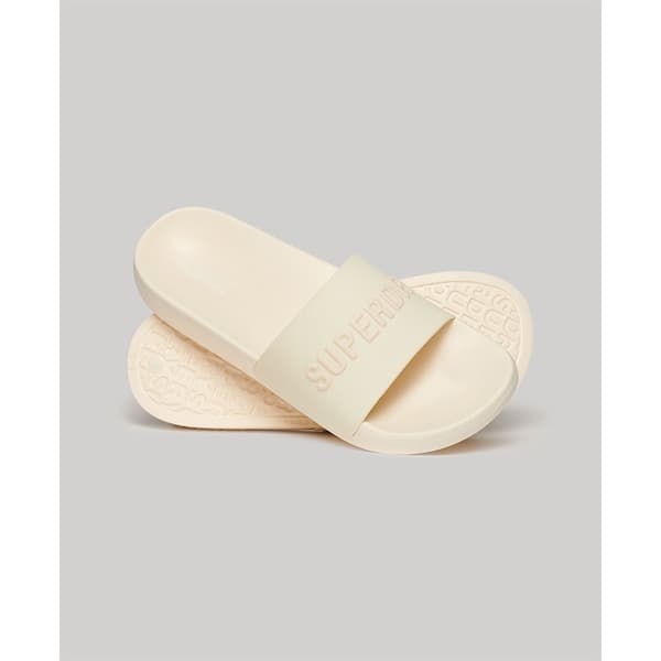 Superdry Logo Vegan Pool Sandaalit Musta EU 40-41 Nainen