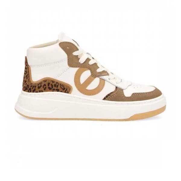 No Name Bridget Nappa Grain Leo Skor Beige EU 39 Kvinna