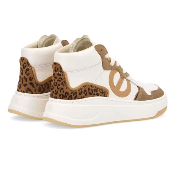 No Name Bridget Nappa Grain Leo Skor Beige EU 39 Kvinna