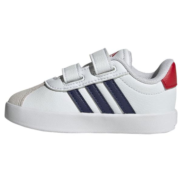 Adidas Vl Court 3.0 Babyskor Vit EU 19 Pojke