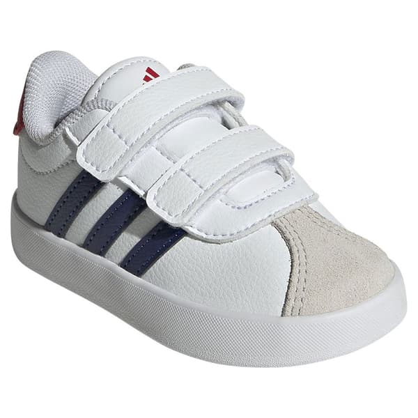 Adidas Vl Court 3.0 Babyskor Vit EU 19 Pojke