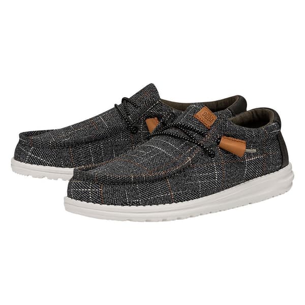 Hey Dude Wally Plaid Skor Grå EU 42 Man