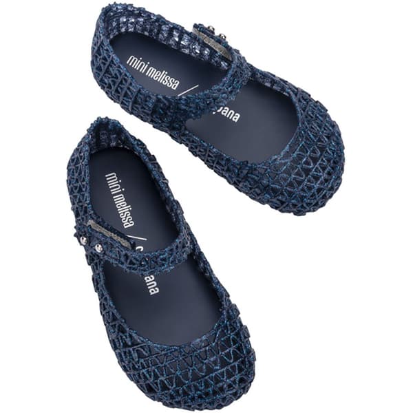 Melissa Mini Campana Papel Ballerinor Blå EU 22-23 Flicka