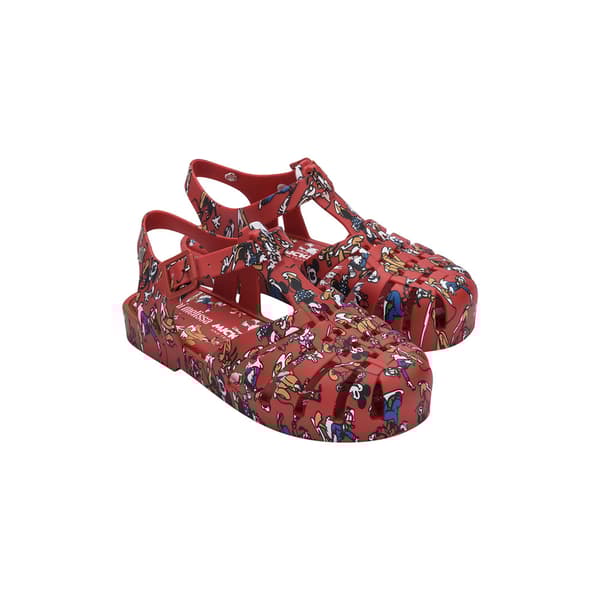 Melissa Mini Possession Print + Mickey And Friends Sandaalit Punainen EU 22-23 Poika