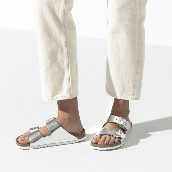Birkenstock Arizona Sandaalit Hopeinen EU 37 Mies