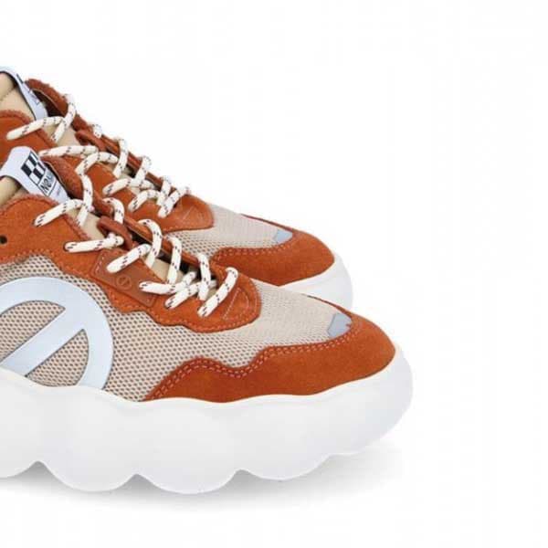 No Name Gong Jogger Sko Orange EU 38 Kvinde