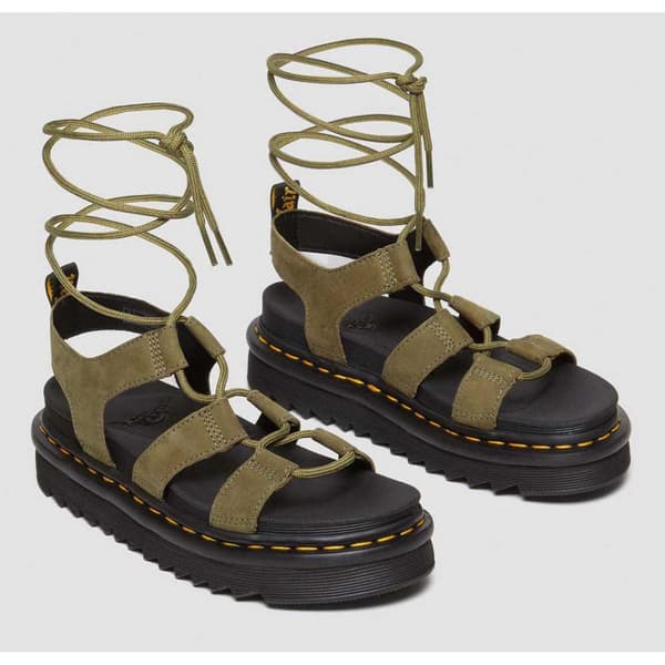 Dr Martens Nartilla Sandaler Grönt EU 39 Kvinna