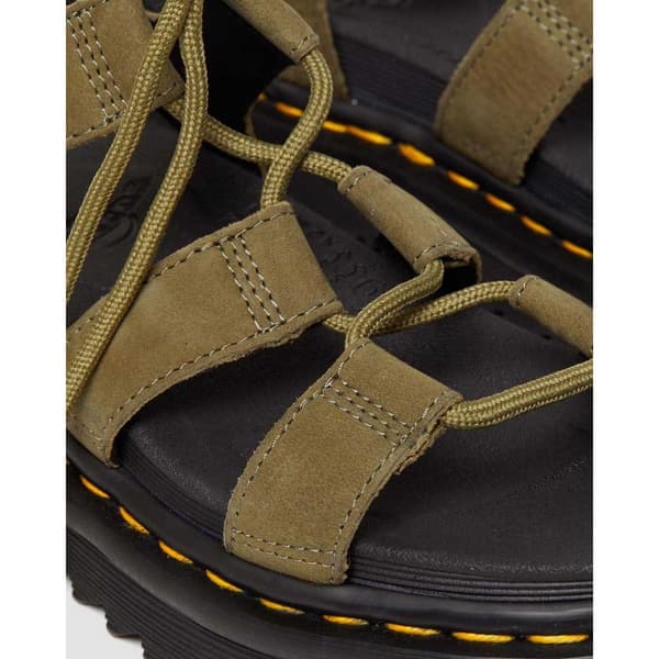 Dr Martens Nartilla Sandaler Grönt EU 39 Kvinna