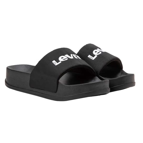 Levi´s Footwear June S Bold Padded Tofflor Svart EU 39 Kvinna