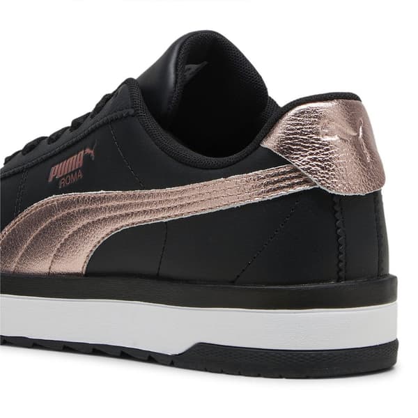 Puma Select Roma Feminine Metallic Skor Svart EU 40 Kvinna