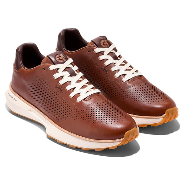 Cole Haan Grandpro Ashland Laser Perforated Sko Brun EU 44 Mand