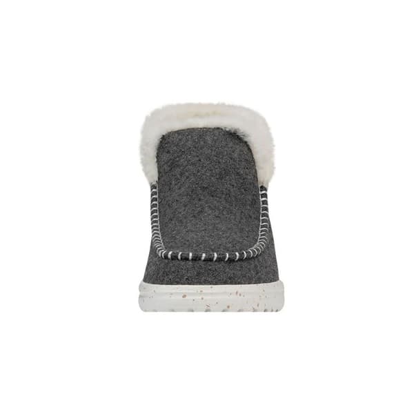 Hey Dude Denny Wool Faux Shearling Sko Grå EU 37 Kvinde
