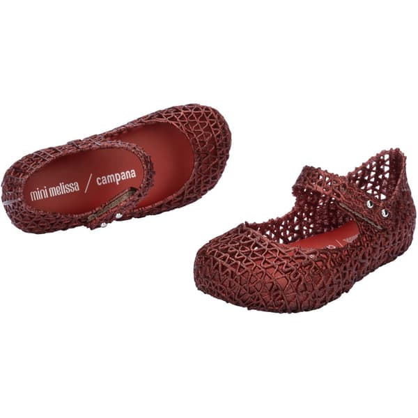 Melissa Mini Campana Papel Ballerinat Punainen EU 22-23 Tyttö