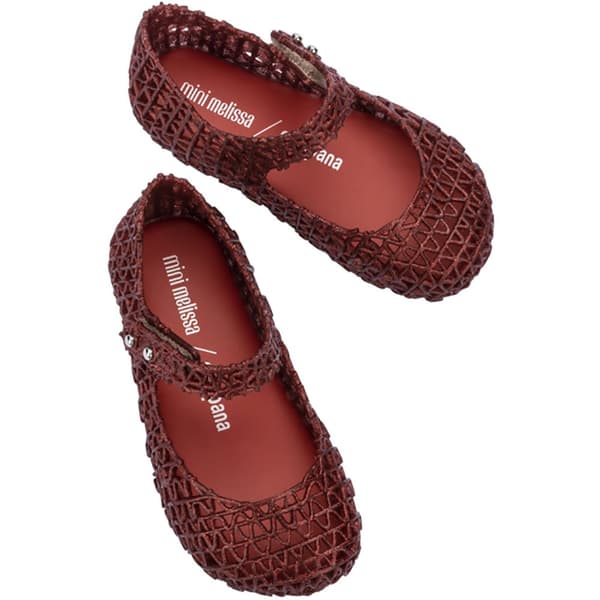 Melissa Mini Campana Papel Ballerinat Punainen EU 22-23 Tyttö