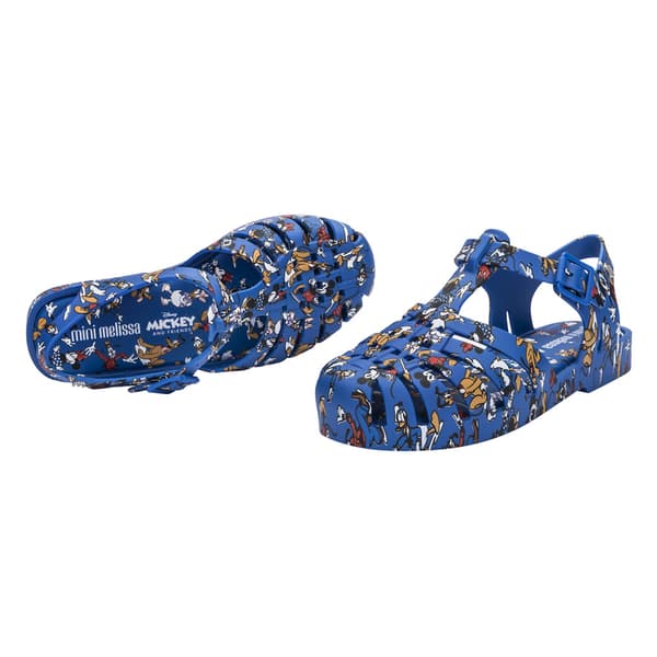 Melissa Mini Possession Print + Mickey And Friends Sandaler Blå EU 22-23 Pojke