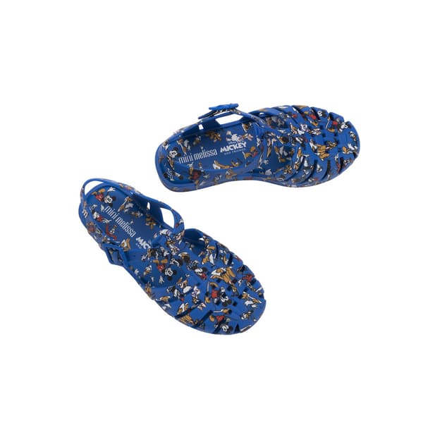 Melissa Mini Possession Print + Mickey And Friends Sandaler Blå EU 22-23 Pojke