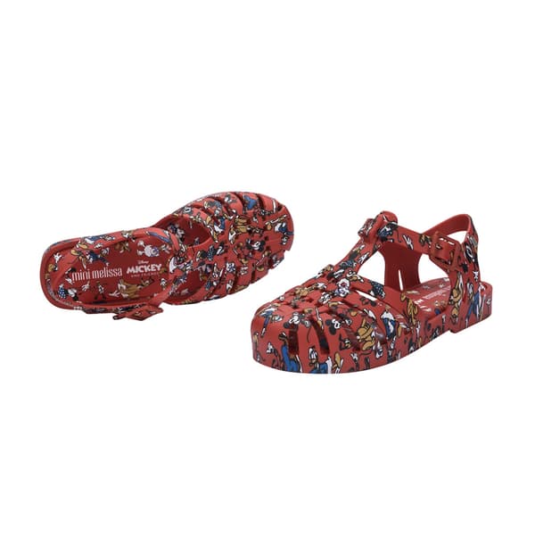 Melissa Mini Possession Print + Mickey And Friends Sandaler Röd EU 21 Pojke