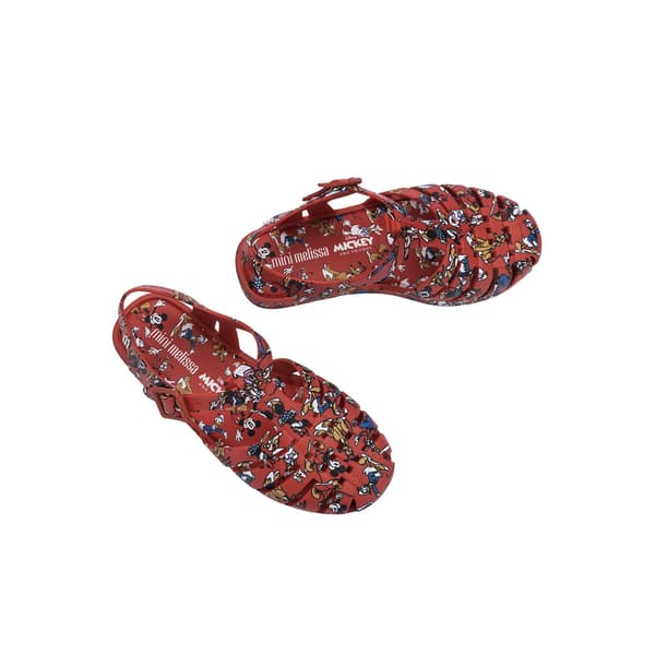 Melissa Mini Possession Print + Mickey And Friends Sandaler Röd EU 21 Pojke