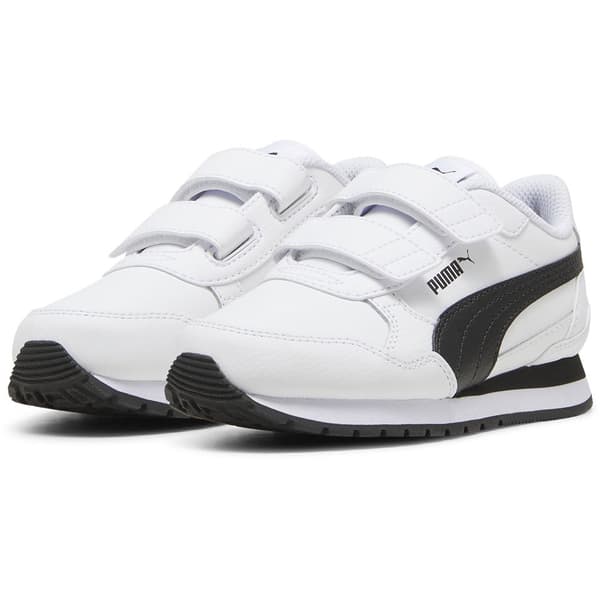 Puma St Runner V4 L V Skor Vit EU 32 Pojke
