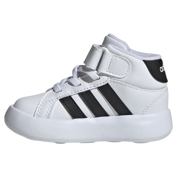Adidas Grand Court Mid Babysko Hvid EU 23 Dreng