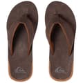 Miniatyrbillede 3 af 3: Quiksilver Carver Nubuck Flip-flops Brun EU 43 Mand