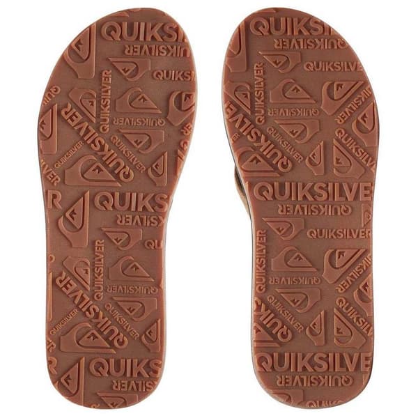 Quiksilver Carver Nubuck Flip-flops Sort EU 40 Mand