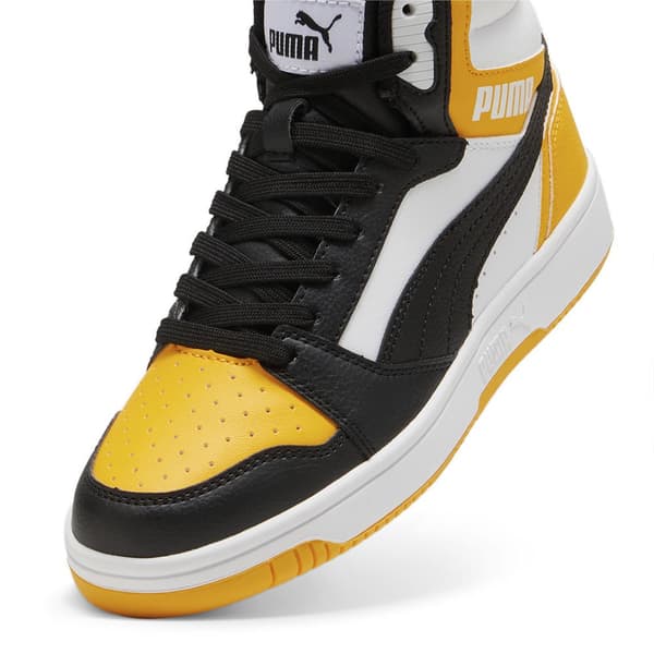 Puma Rebound V6 Mid Skor Vit EU 37 Pojke