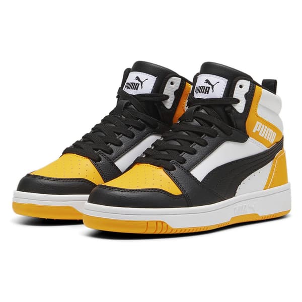 Puma Rebound V6 Mid Skor Vit EU 37 Pojke
