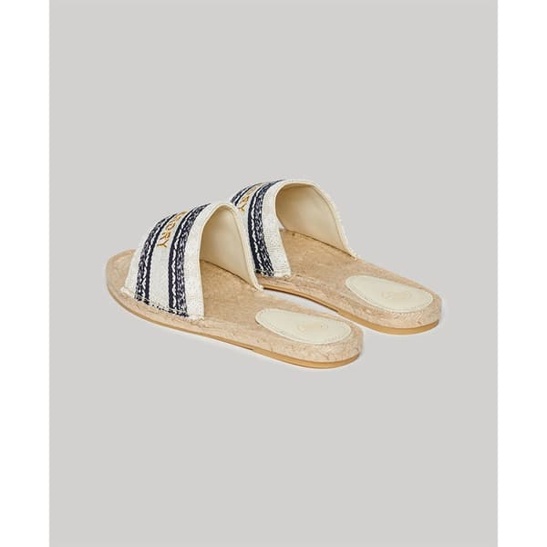 Superdry Canv Overlay Espadriller Gylden EU 37 Kvinde